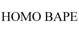 HOMO BAPE trademark