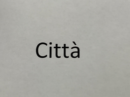 CITTÀ trademark