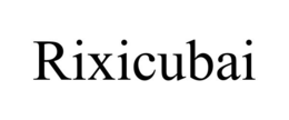 RIXICUBAI trademark