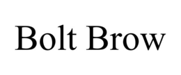 BOLT BROW trademark