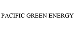 PACIFIC GREEN ENERGY trademark