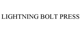 LIGHTNING BOLT PRESS trademark