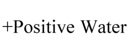 +POSITIVE WATER trademark