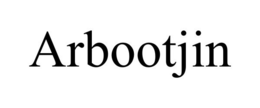 ARBOOTJIN trademark