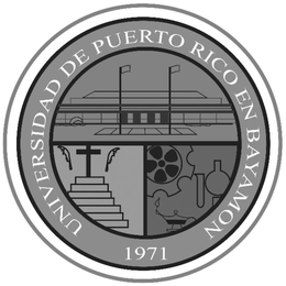 UNIVERSIDAD DE PUERTO RICO EN BAYAMON 1971 trademark