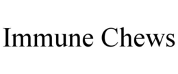 IMMUNE CHEWS trademark