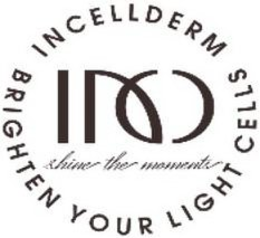 INCELLDERM BRIGHTEN YOUR LIGHT CELLS INCD SHINE THE MOMENT trademark
