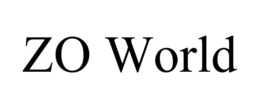 ZO WORLD trademark