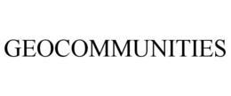 GEOCOMMUNITIES trademark