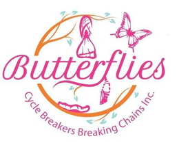 BUTTERFLIES CYCLE BREAKERS BREAKING CHAINS INC. trademark