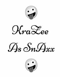 KRAZEE AS SNAXX trademark