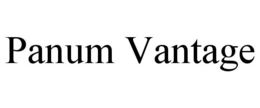 PANUM VANTAGE trademark