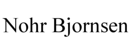 NOHR BJORNSEN trademark