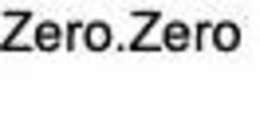 ZERO.ZERO trademark