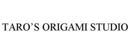 TARO'S ORIGAMI STUDIO trademark