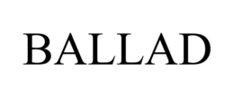 BALLAD trademark