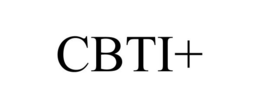 CBTI+ trademark