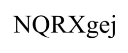 NQRXGEJ trademark