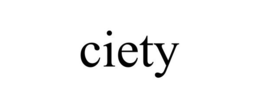 CIETY trademark