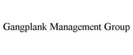 GANGPLANK MANAGEMENT GROUP trademark