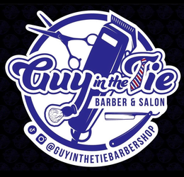 GUY IN THE TIE BARBER AND SALON trademark