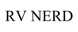 RV NERD trademark