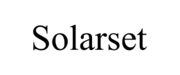 SOLARSET trademark