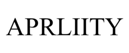 APRLIITY trademark