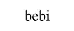 BEBI trademark