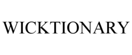 WICKTIONARY trademark