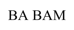 BA BAM trademark