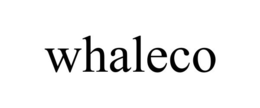 WHALECO trademark