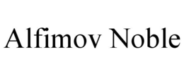 ALFIMOV NOBLE trademark