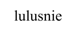 LULUSNIE trademark