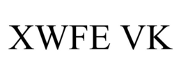 XWFE VK trademark