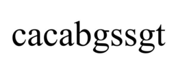 CACABGSSGT trademark