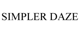 SIMPLER DAZE trademark