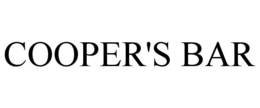 COOPER'S BAR trademark