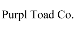 PURPL TOAD CO. trademark