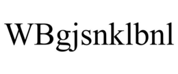 WBGJSNKLBNL trademark