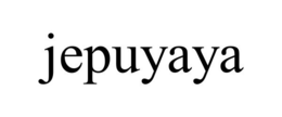 JEPUYAYA trademark