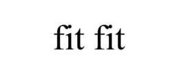 FIT FIT trademark