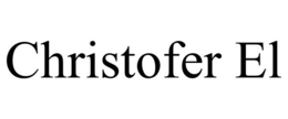 CHRISTOFER E1 trademark