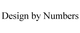DESIGN BY NUMBERS trademark
