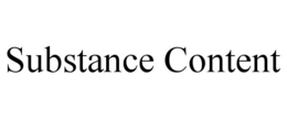 SUBSTANCE CONTENT trademark