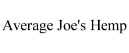 AVERAGE JOE'S HEMP trademark