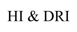 HI & DRI trademark
