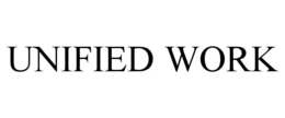 UNIFIED WORK trademark