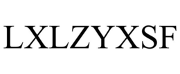 LXLZYXSF trademark