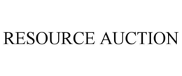 RESOURCE AUCTION trademark